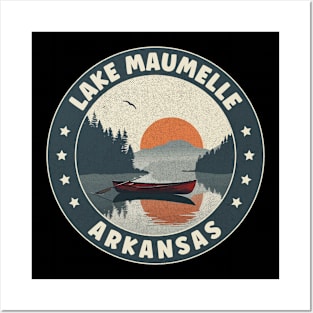 Lake Maumelle Arkansas Sunset Posters and Art